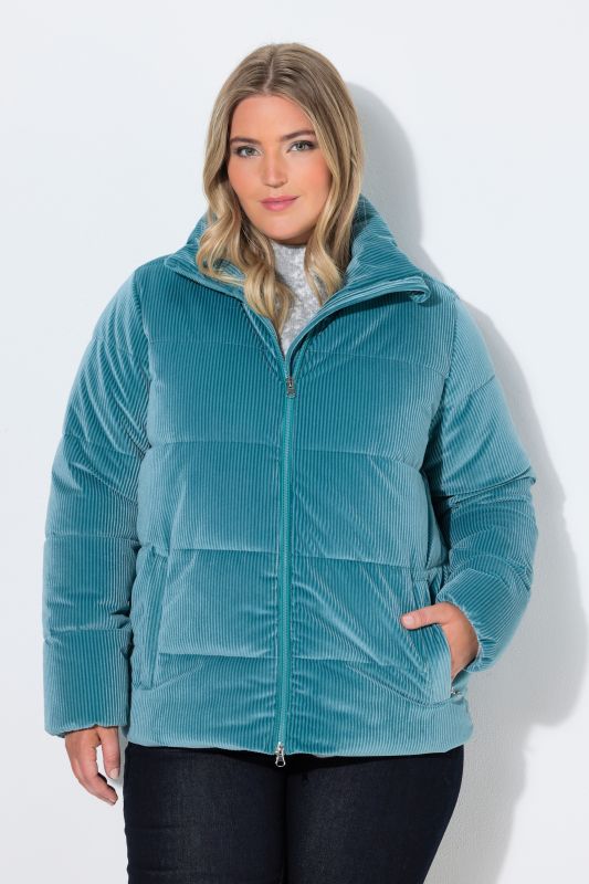 Corduroy Quilted Jacket