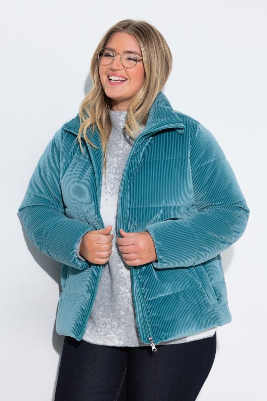 Corduroy Quilted Jacket