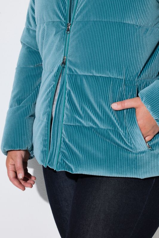 Corduroy Quilted Jacket