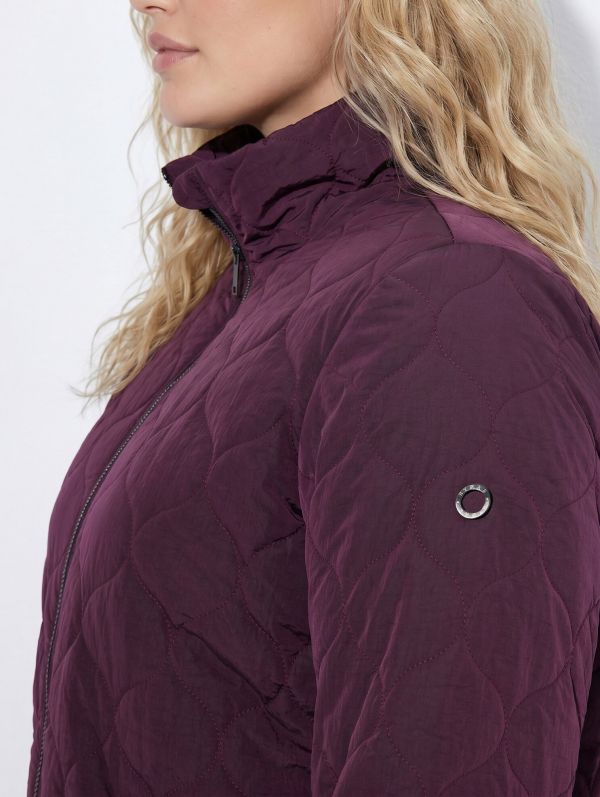 HYPRAR Ogee Quilted Water-Repellent Jacket