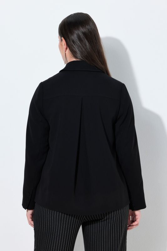 Acetate Collared Blazer