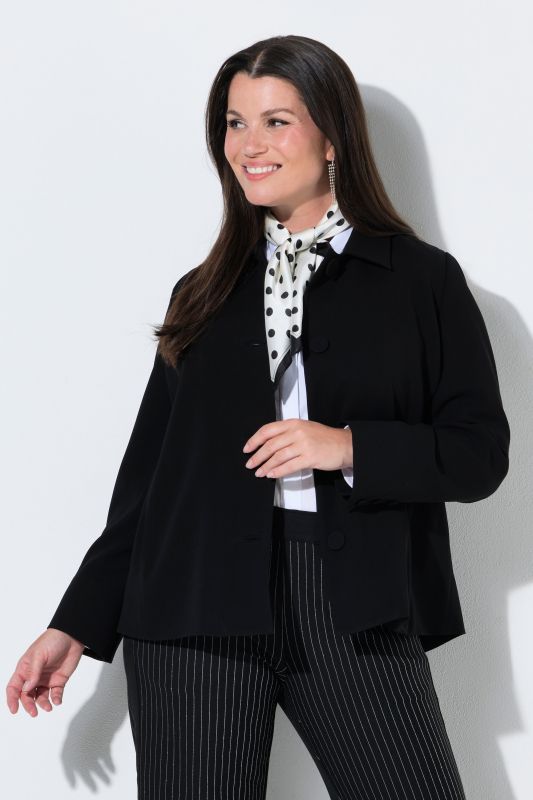 Acetate Collared Blazer