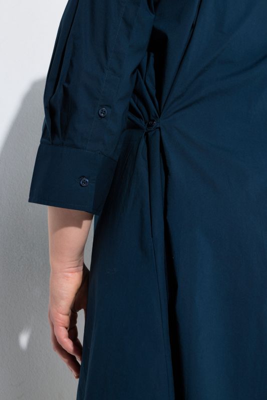3/4 Sleeve Lyocell Shirt Dress