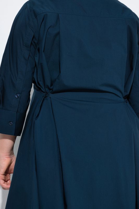 3/4 Sleeve Lyocell Shirt Dress