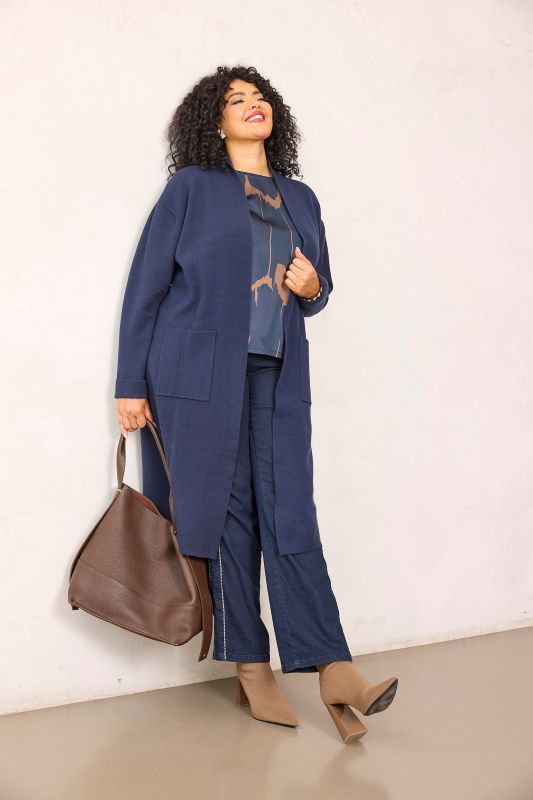 Extra Long Relaxed Fit Cardigan