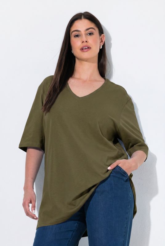 2 Pack Cotton V-Neck Tees