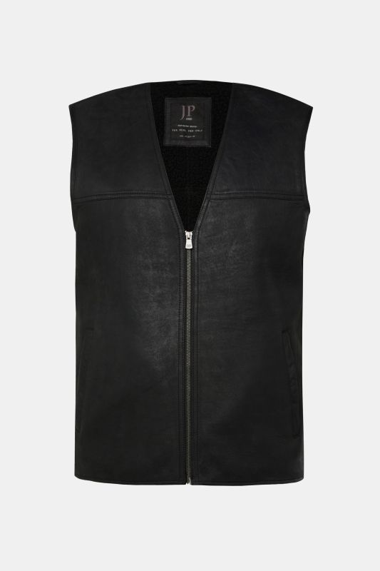 Leather waistcoat