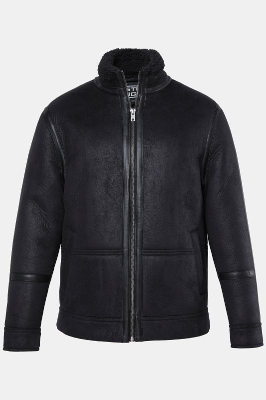 STHUGE leather-look jacket