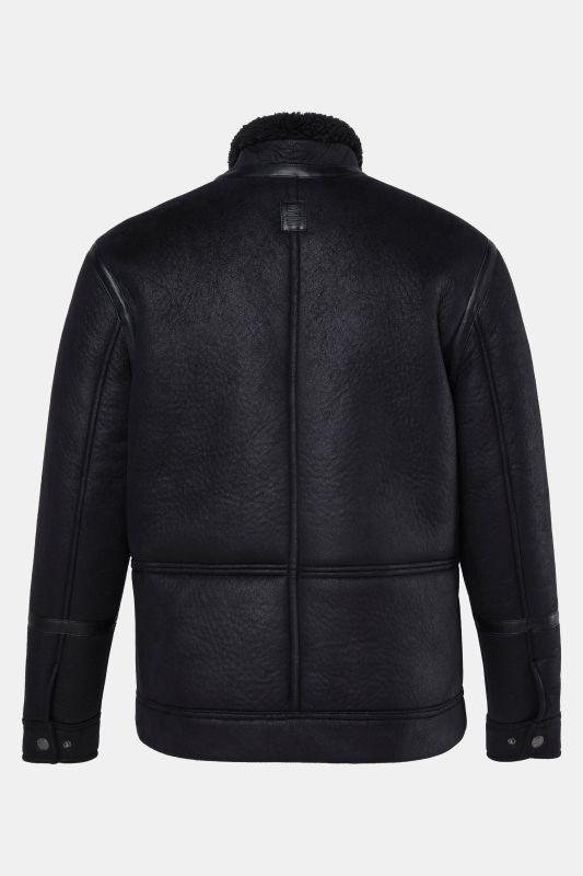 STHUGE leather-look jacket