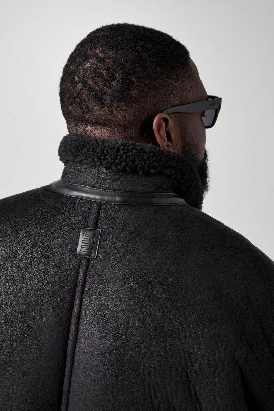 STHUGE leather-look jacket