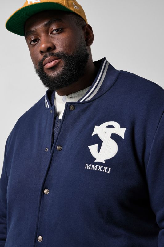 STHUGE varsity-style jacket