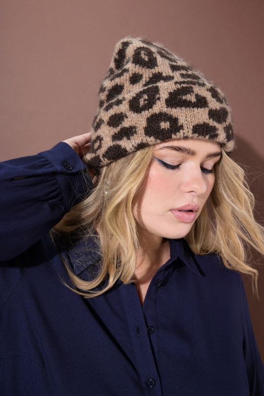 Leopard Print Beanie