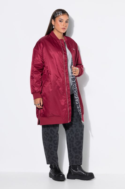 Longline Bomber Coat