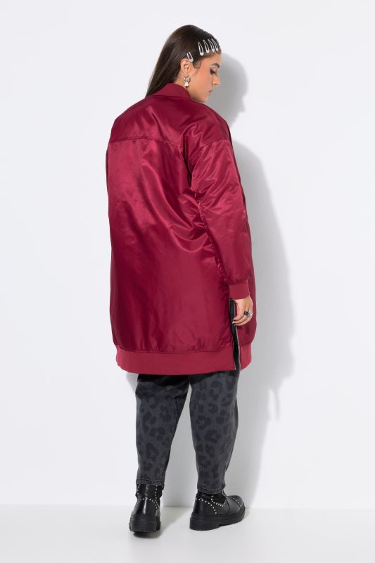Longline Bomber Coat
