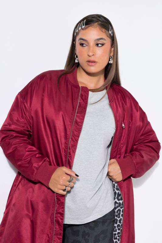 Longline Bomber Coat