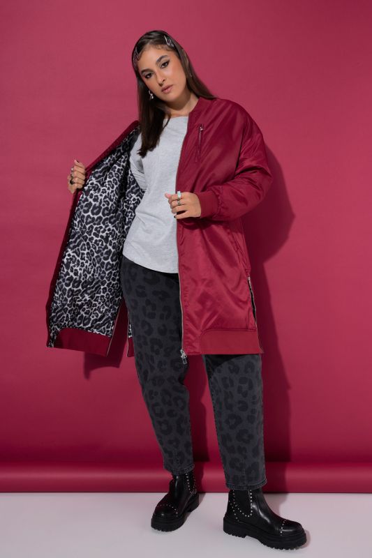Longline Bomber Coat