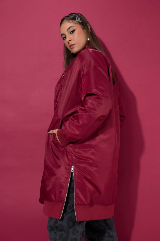Longline Bomber Coat