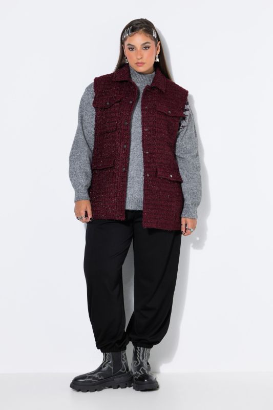 Longline Bouclé Vest