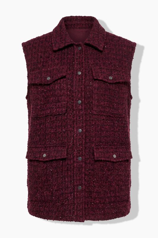 Longline Bouclé Vest