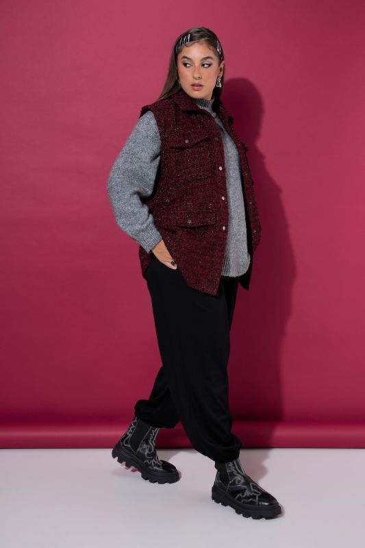 Longline Bouclé Vest