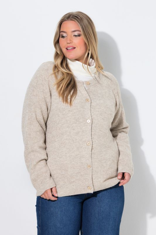 Melange Knit Cardigan