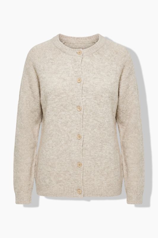 Melange Knit Cardigan