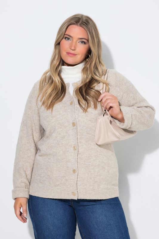 Melange Knit Cardigan