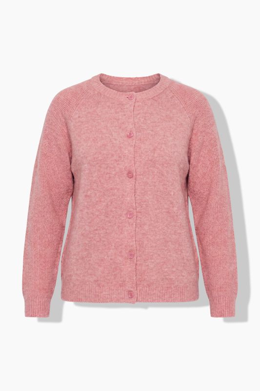 Melange Knit Cardigan