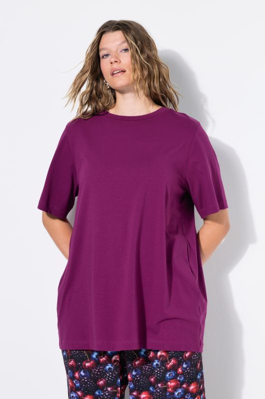 Round Neck Long Tee