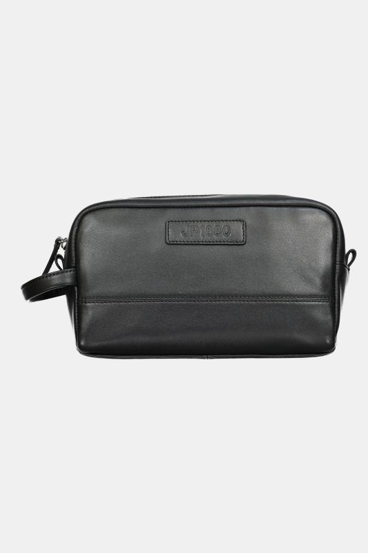 Leather toilet bag