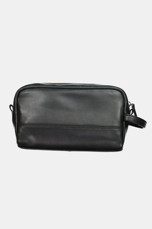 Leather toilet bag