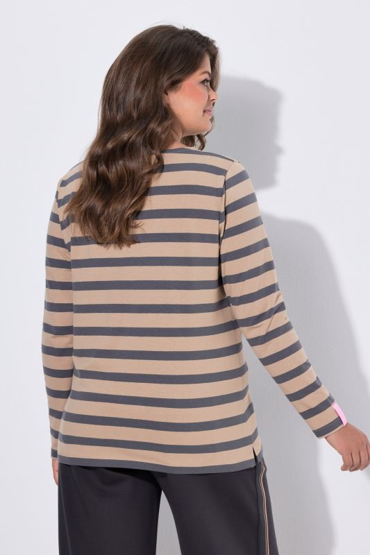 Metallic Polar Bear Long Sleeve Graphic Tee