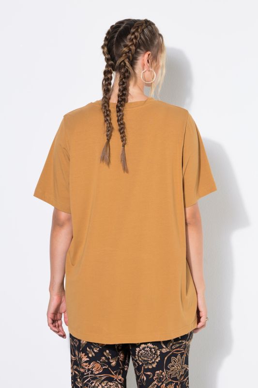Round Neck Long Tee