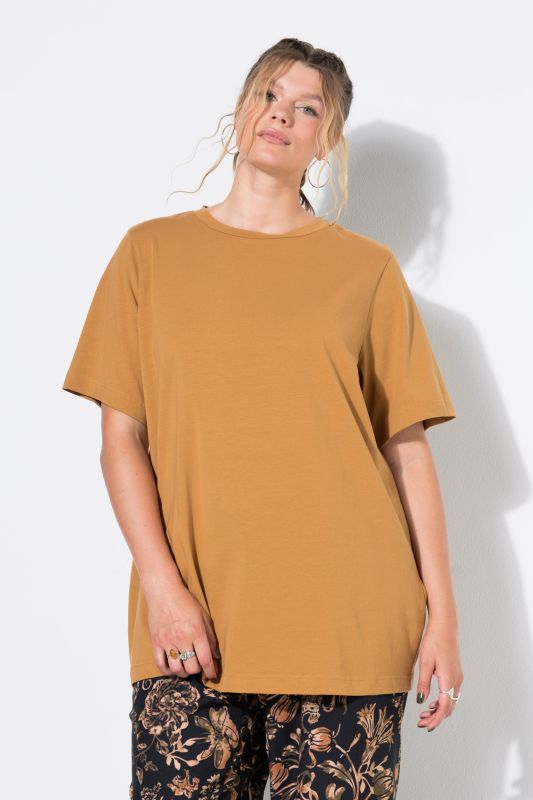 Round Neck Long Tee