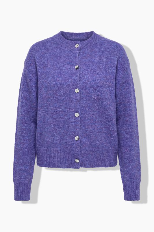 Oversized Long Sleeve Fine Knit Cardigan