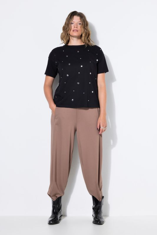 Wide Barrel Leg Pants