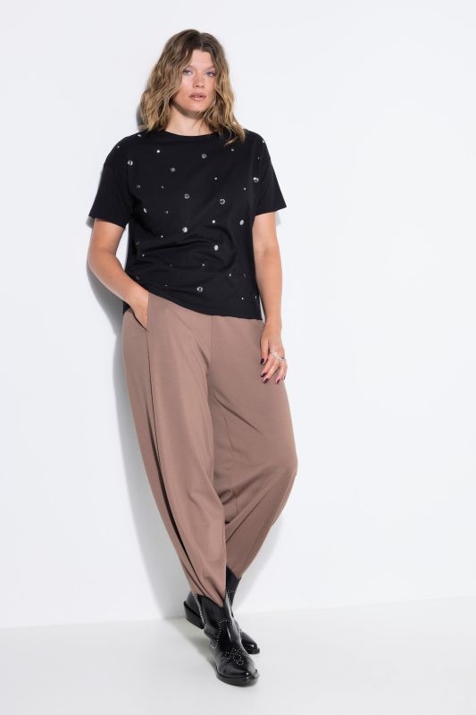 Wide Barrel Leg Pants