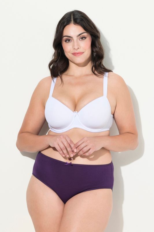 5 Pack of Stretch Cotton Panties - Solid