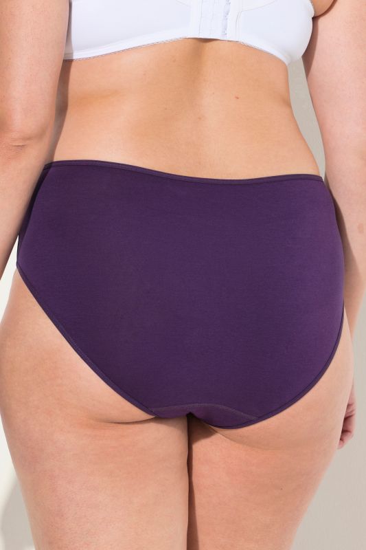 5 Pack of Stretch Cotton Panties - Solid
