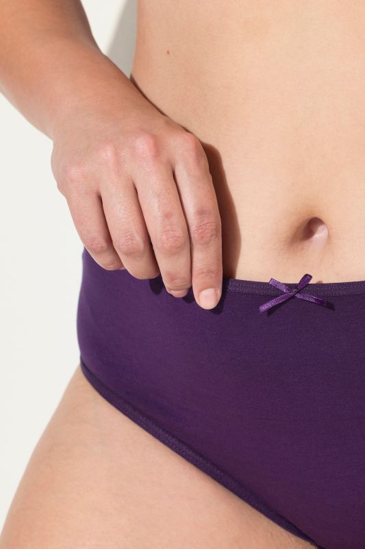 5 Pack of Stretch Cotton Panties - Solid
