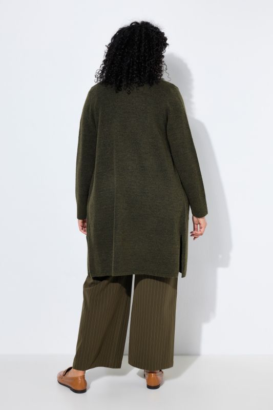 Oversized Open Shape Long Sleeve Cardigan