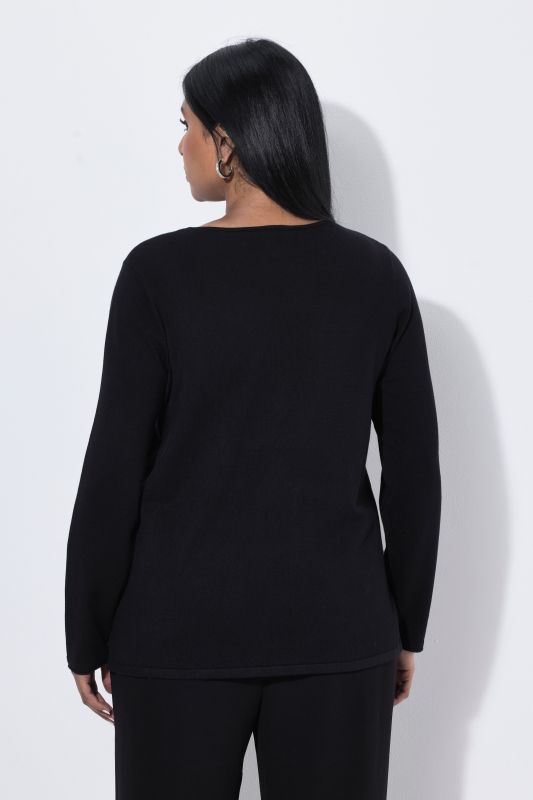 Dimensional Flower Beaded Sweatshirt