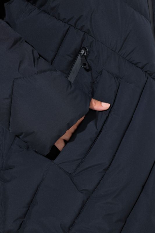 HYPRAR Chevron Quilted Long Parka