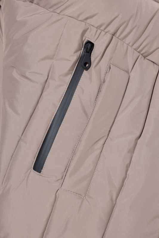 HYPRAR Chevron Quilted Long Parka