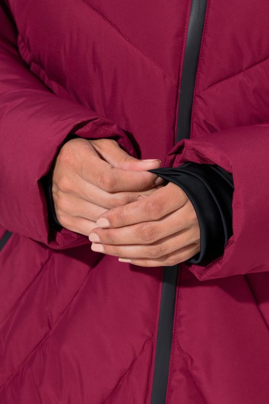 HYPRAR Chevron Quilted Long Parka