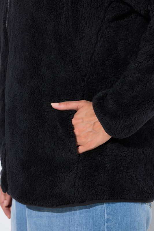 Teddy Fleece Zip-Up Jacket