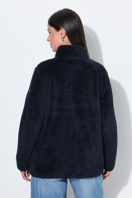 Teddy Fleece Zip-Up Jacket