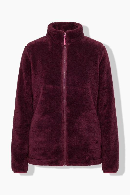 Teddy Fleece Zip-Up Jacket