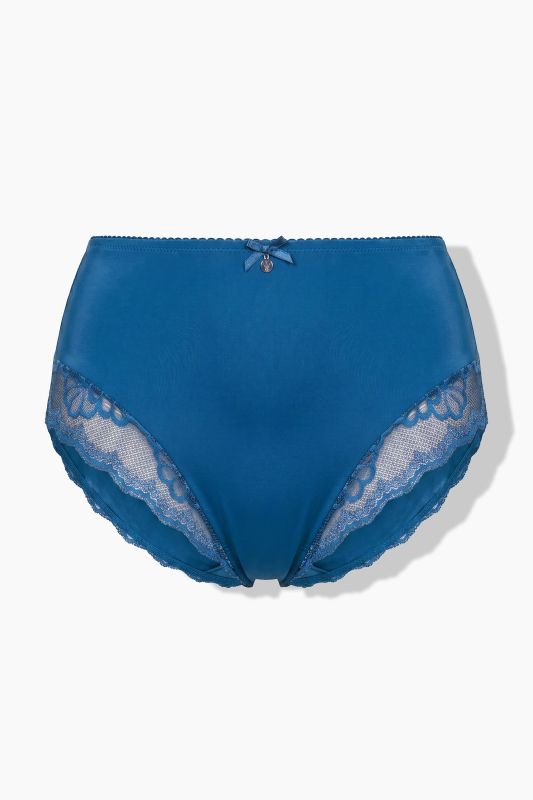 Scalloped Lace Sparkling Midi Briefs