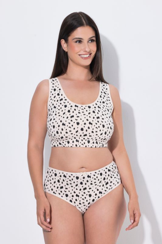 2 Pack Bralettes: Dalmatian